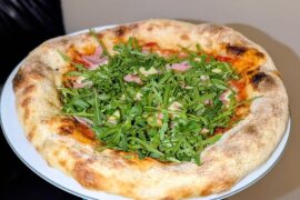 Home oven 250°C, 70% hydration, no mixer