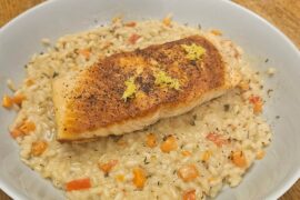 My first time making risotto