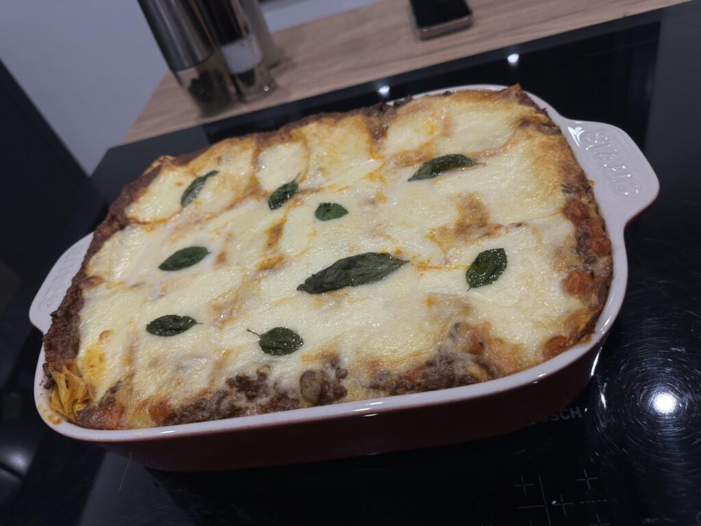 my version of lasagna