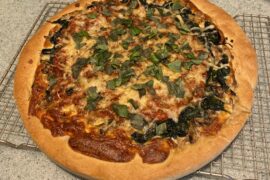 Here’s my take on a veggie pizza