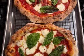 Its finally warm(ish) enough to make pizza outside!