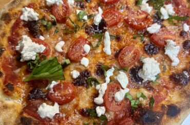 Little Burrata on top at the end.