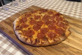 First pizza from the pizza bible