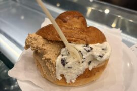Ice cream feat brioche