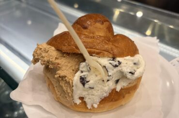 Ice cream feat brioche