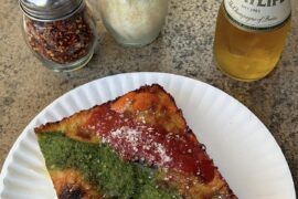 Love me a square (rectangle?) slice…