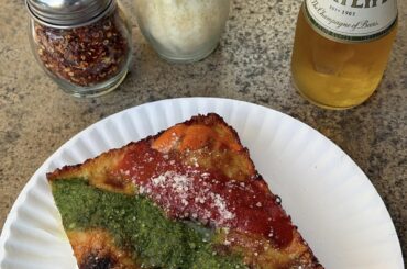 Love me a square (rectangle?) slice…