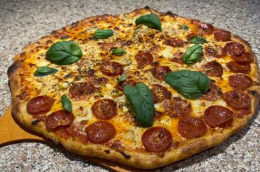 Home grown basil makes it even better!