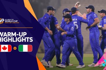 Italy v Canada | T20 World Cup 2026 Warm-Up Highlights