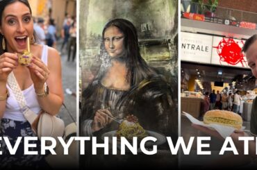 Everything We Ate in Rome 🇮🇹 | 3 Days of Italian Food WITH PRICES