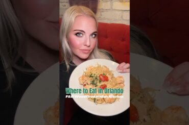 Best Italian Restaurant in Orlando? 🍝🔥 | F&D Woodfired Italian Kitchen