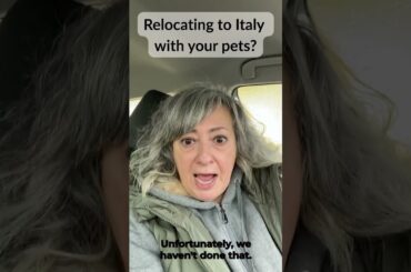 Moving to Italy with pets #expatsinitaly #movetoitaly#pets#livinginitaly