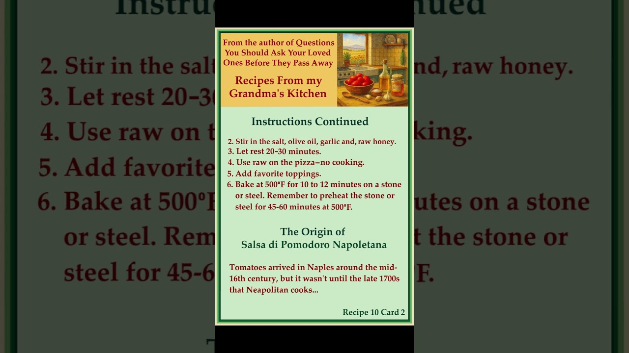 Authentic Salsa di Pomodoro Napoletana — Easy No‑Cook Italian Pizza Sauce Recipe Authentic Salsa di Pomodoro Napoletana — Easy No‑Cook Italian Pizza Sauce Recipe