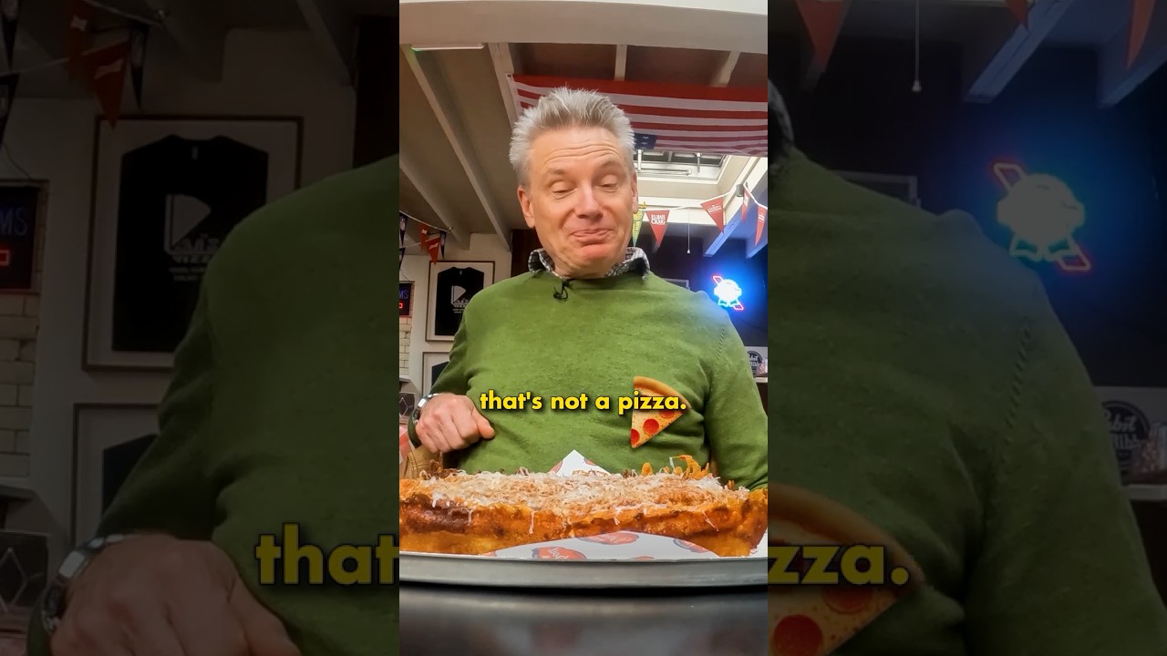 British Grandad tries Detroit Style Pizza for the first time! British Grandad tries Detroit Style Pizza for the first time!