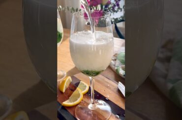 Hugo Spritz the Italian Way (Non-Alcoholic) #mocktails #spritz #easyrecipe