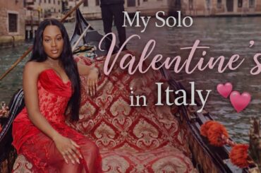 Italy Travel Diary | My Solo Valentine’s in Venice, Florence & Lake Como ❤️