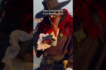 Italy Carnival 2026 Is on Another Level 😍🎭 #italy #travel #food #carnival #shorts #tranding #love