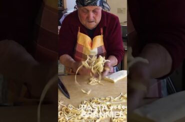 100 years old Nonna Marietta and her pasta with meatballs  #pasta  #italianfood