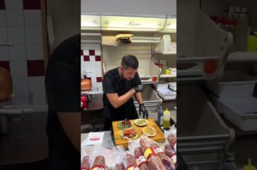 You know it’s good when it’s all locals in line 🇮🇹🥪🧀 #italy #italian #travel #traveltiktok #europe #