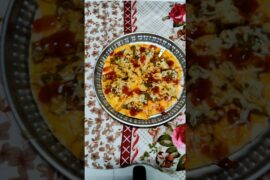 Chicken Pizza Recipe👆💫😍 | Pizza Recipe#shorts #youtubeshorts #ytshorts #shortsfeed #shortsvideo
