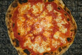 Sourdough neopolitan with buffalo mozzarella