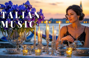 🎶 Italian Vibes & Mediterranean Music 🎶 2+ Hours Scenic Amalfi Coast & Lake Como Relaxation 4K