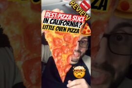 Is this the BEST PIZZA in California? I seem to think so. Little Oven Pizza in Merced, Ca.