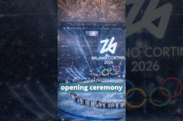 Olympics 2026 Opening Ceremony #milanocortina2026 #olympics #olympic
