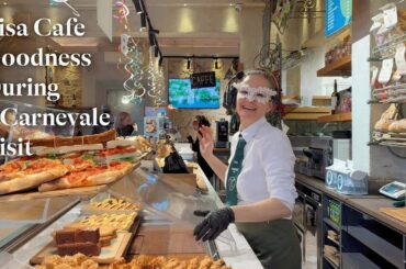 Pisa Cafe Goodness During a Carnevale Visit