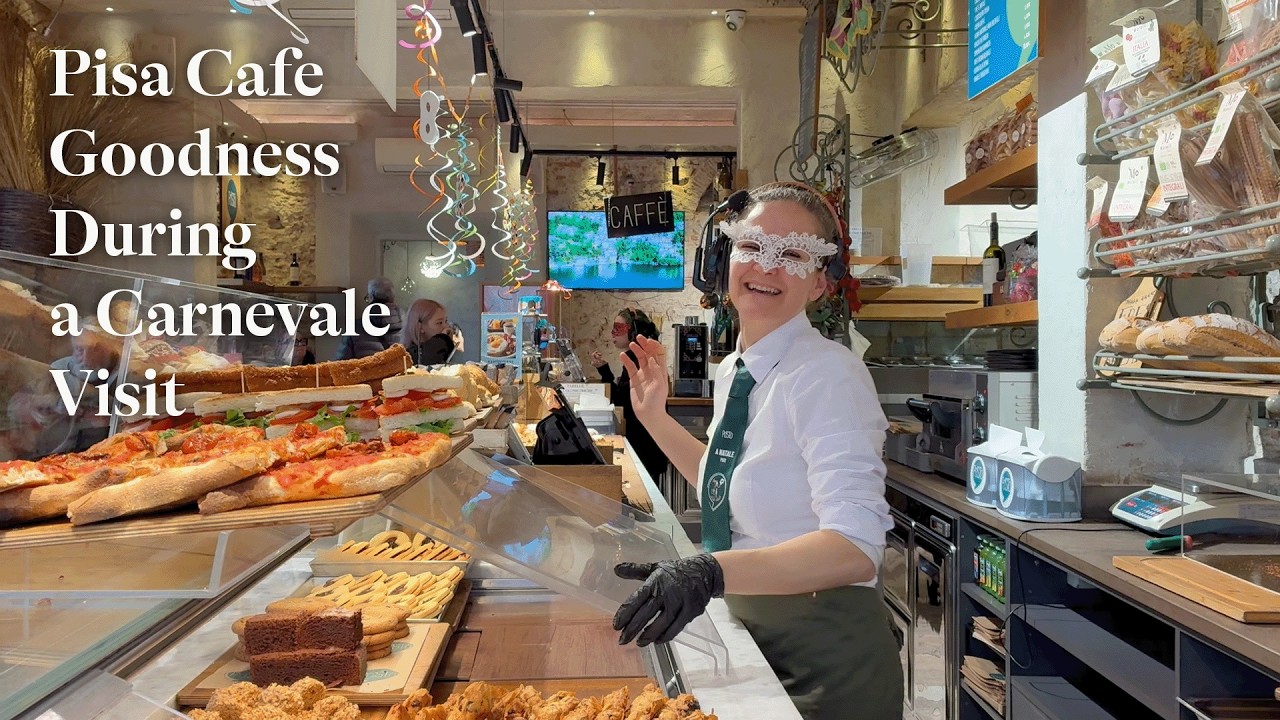 Pisa Cafe Goodness During a Carnevale Visit Pisa Cafe Goodness During a Carnevale Visit