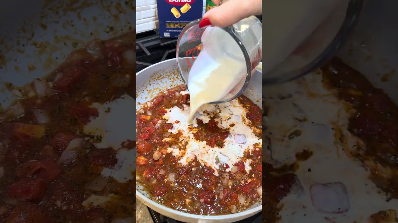 Creamy Spinach & Bow Tie Pasta #shorts #pastarecipe Creamy Spinach & Bow Tie Pasta #shorts #pastarecipe