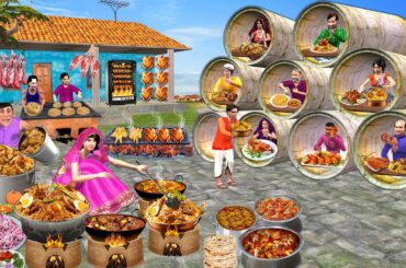 Tunnel Dhaba Desi Restaurant Mutton Biryani Street Food Hindi Kahani Moral Stories Funny Comedy Vide