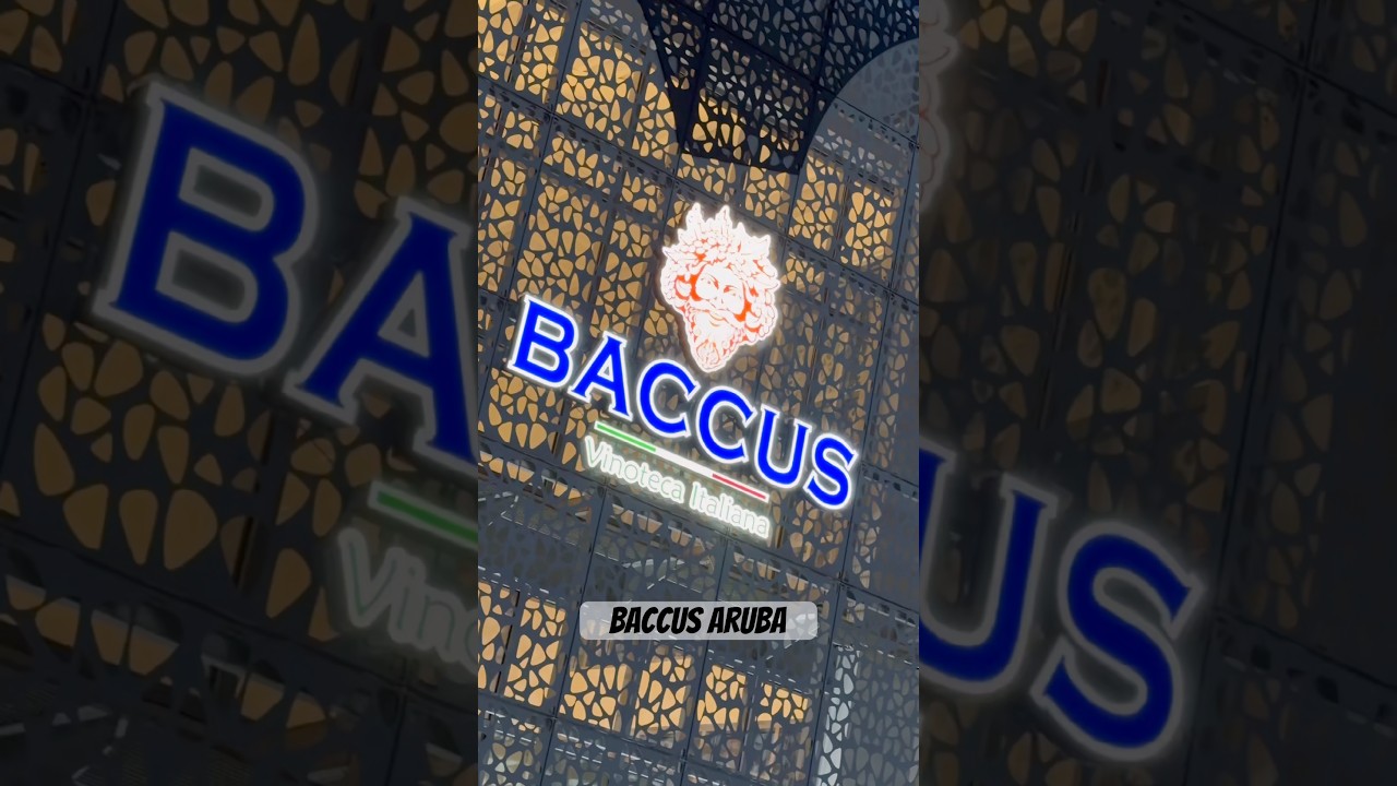 Vinoteca Italiana Baccus Aruba Vinoteca Italiana Baccus Aruba
