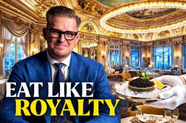 Dining at the WORLD’S MOST LUXURIOUS Restaurant