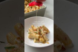 You will want to try this Brie cheese pasta 🍝 🧀 #pasta #cheese #brie #foodie