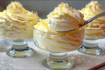 Dies ist das beste italienische Dessert in 5 Minuten, das ich je probiert habe! Kein Backen!