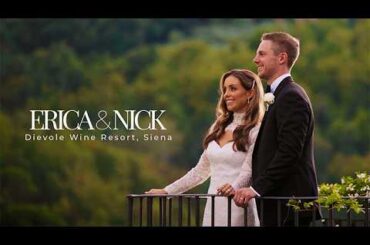 Erica & Nick | Luxury Wedding at Dievole Wine Resort | Tuscany Wedding Film