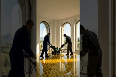 Limon Glow Pour 🍋✨#limoncello #italy #asmr #satisfying #epoxyfloor