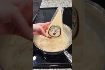 caramalized onion alfredo pasta! full recipe below! #recipes #shorts #viral #explore #trend #easy