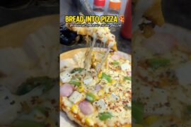 CHEESE PIZZA RECIPE | Easy pizza recipe without oven #shorts #pizza #recipe #asmr #viral
