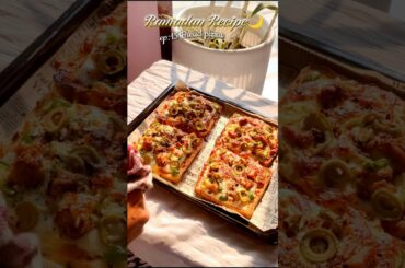 Easy Bread Pizza 🍕Ep 15 | Ramadan Recipe 2026  Quick Iftar Snack #RamadanRecipes #Bread #ytshorts
