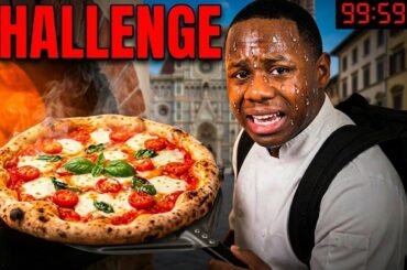 Pizza Battle in Italy (Loser Delivers Pizzas in the City)