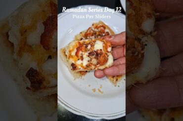 Pizza Pav Sliders | Pizza Pav Recipe #ramadanspecial #recipe #food #shortvideo #shorts