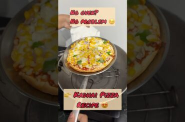 Stop ordering pizza! Try this instead 😍🍕#kadhaipizza #pizza #cooking #pizzarecipe #pizzalover