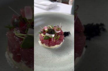 Yellowfin Tuna tartar & caviar🐟 #bali #finedining #italy #puglia #ciao #tuna #caviar #foodblogger