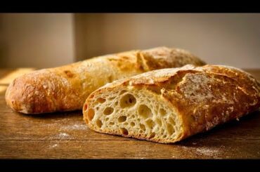 Easy No-Knead Italian Ciabatta Recipe | don't buy store bread anymore!