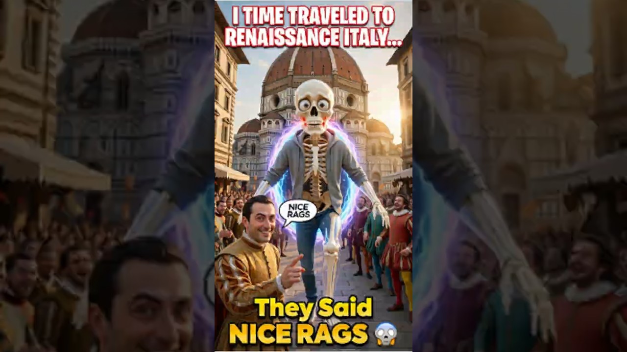 🤌You Time Traveled to Renaissance Italy… Still Wearing Your Hoodie 💀😭 🤌You Time Traveled to Renaissance Italy… Still Wearing Your Hoodie 💀😭