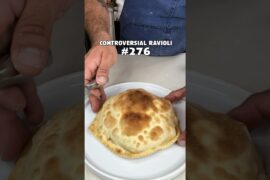 Combination Taco Bell Crunchwrap Supreme and Ravioli #italianfood #cooking #pasta #recipe #aishorts