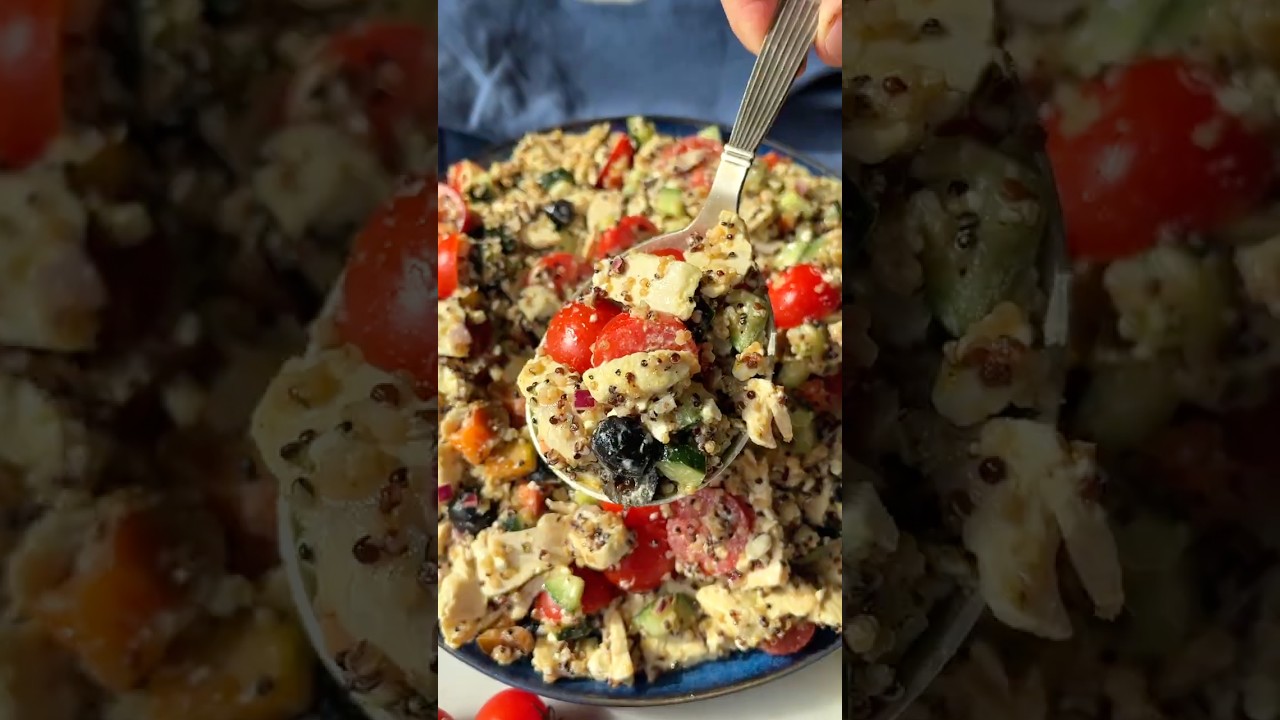 Mediterranean Quinoa Chicken Salad Mediterranean Quinoa Chicken Salad