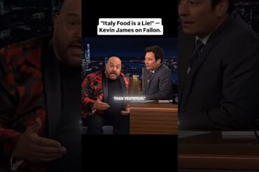 Kevin James Gained 30 Pounds in Italy while shooting for Solo Mio #kevinjames